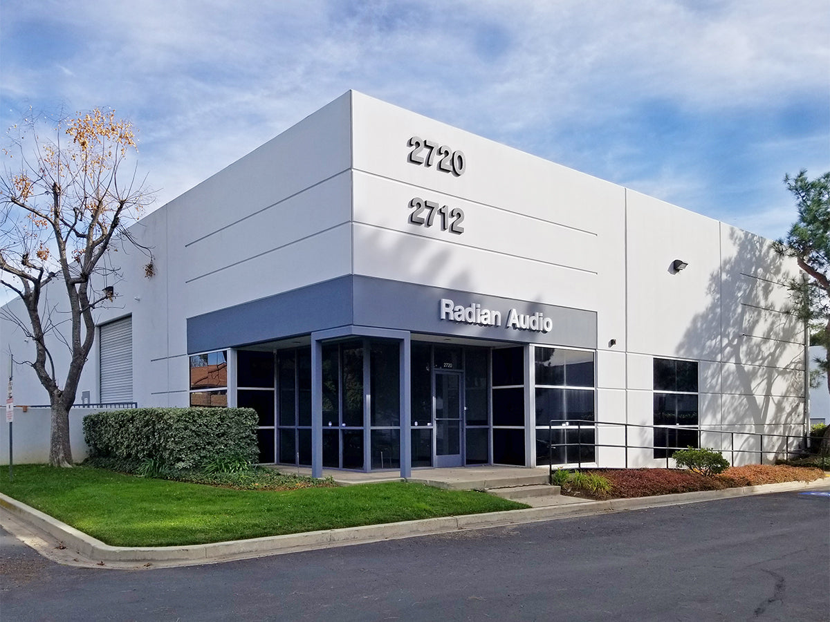 New headquarters and manufacturing facilities for Radian Audio!