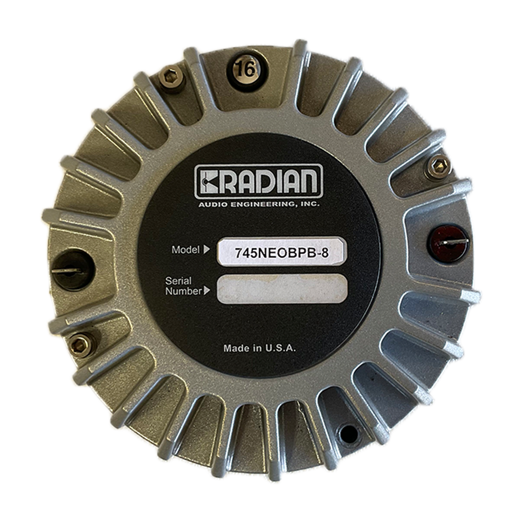 745NEO - 3″ Diaphragm, 1.4″ Exit