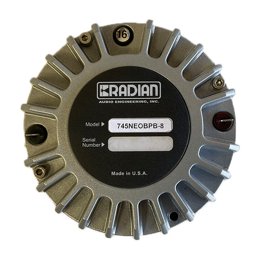 745NEO - 3″ Diaphragm, 1.4″ Exit