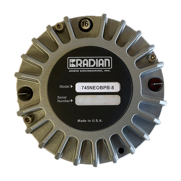745NEO - 3″ Diaphragm, 1.4″ Exit - Radian Audio