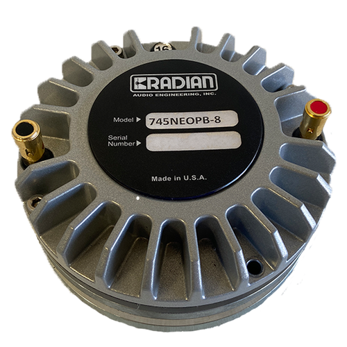 745NEO - 3″ Diaphragm, 1.4″ Exit – Radian Audio